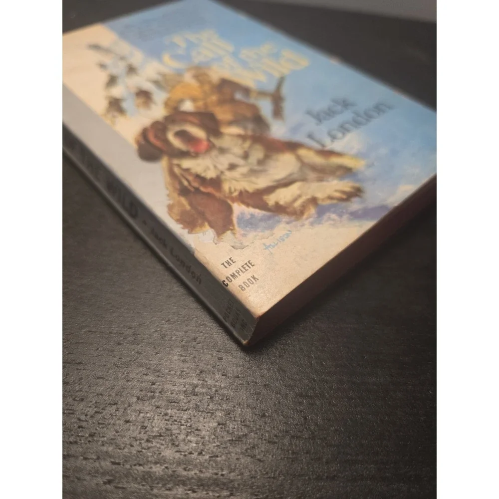 The Call Of The Wild Classic Adventure Paperback Book by Jack London 1959